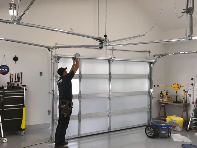 North Branford Garage Door Repair certified team performing precision garage door installation in North Branford