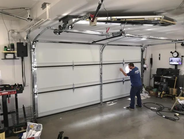 Professional garage door repair service by North Branford Garage Door Repair in North Branford